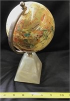 3in Globe On Plastic Pedestal