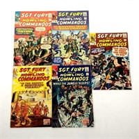 5 Sgt. Fury & His Howling Commandos 12¢ Comics