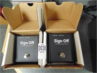sign off muting switches