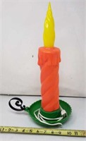 Christmas candle blow mold