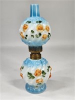 ANTIQUE HAND PAINTED MINIATURE GONE WITH WIND LAMP