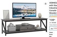 VERMESS TV Stand for 55 Inch TV with Storage