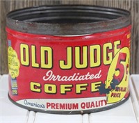 Old Judge Coffee Tin