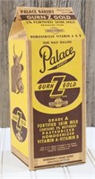 Palace Bakery 1/2 Gal Milk Carton (Kirksville)