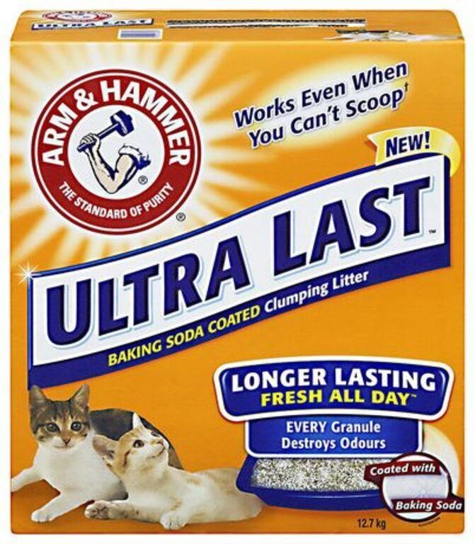 *NEW*Arm & Hammer Ultra Last Cat Litter, 12.7-kg