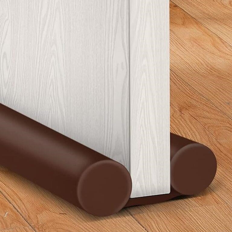 32-38" Door Draft Stopper, Brown