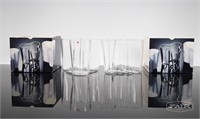2 Alvar Aalto Clear Glass Vases- 3030-120 (1)