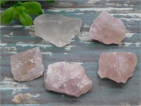 ROSE QUARTZ ROCK STONE LAPIDARY SPECIMEN