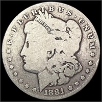 1881-CC Morgan Silver Dollar NICELY CIRCULATED