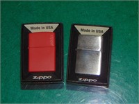 2 - Zippo Lighters ( New) Made in U.S.A.