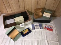 Notecards and Boxes