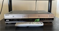 DVD VCR combo with remote