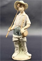 Lladro 4809 Fisher Boy Porcelain Figurine, Spain