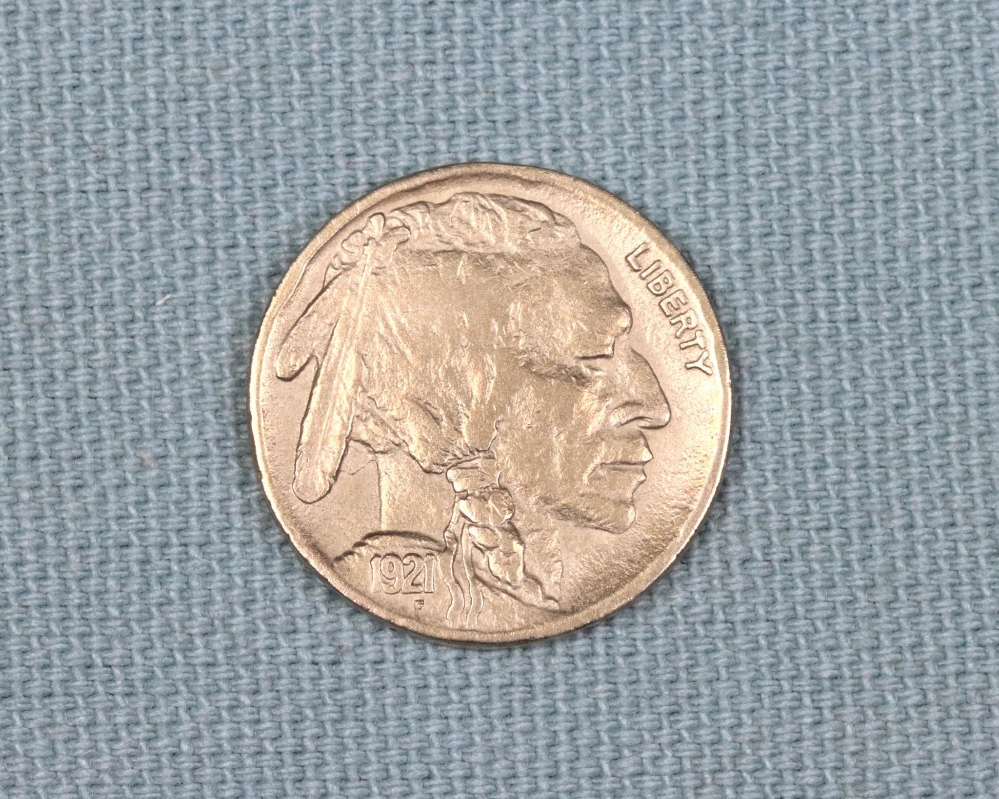 1921 Buffalo Nickel, Uncirculated