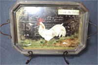 ROOSTER TRAY