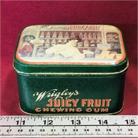 Wrigley Juicy Fruit Gum Small Tin