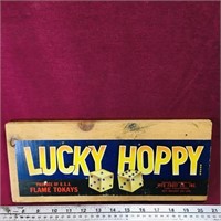 Lucky Hoppy Wooden Crate Piece (Vintage)