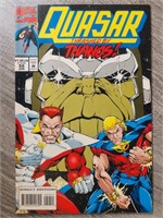 Quasar #59 (1994)KEY THANOS CVR HTF 2nd last issue