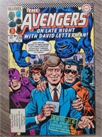 Avengers #239 (1984) LETTERMAN APPEARANCE
