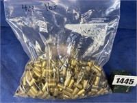 Brass Shell Casings, Qty: 500, S&W 40 Cal, 4.4#