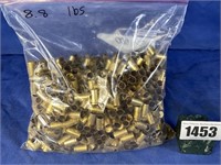 Brass Shell Casings, Qty: 1000, 9 MM, 8.8#