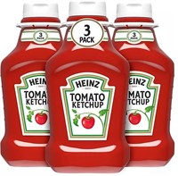 Heinz Original Tomato Ketchup Bottles 44 oz., 3 Ct