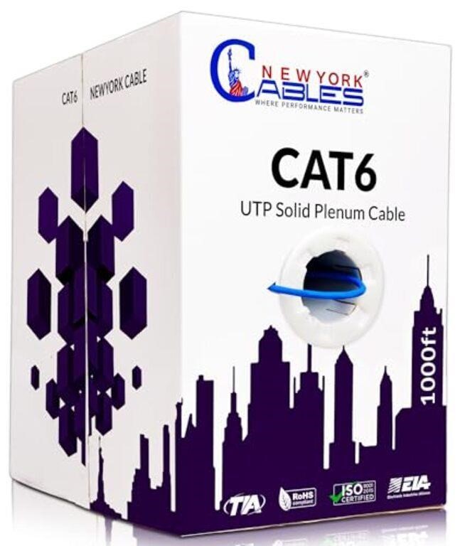 Newyork Cables | CAT6 Plenum Cable 1000FT (CMP) |