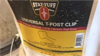 (2) buckets of T-post clips