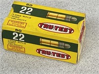 Vintage box of 22 ammo