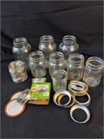 Mason Jars and Glasses for Canning