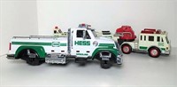 Hess Plastic Toy Trucks - Lot of 2