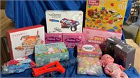 1 LOT ( 2 BOXES ) ASSORTED TOYS INCLUDING KIDS