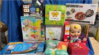 ASSORTED TOYS INCLUDING COCO MELON BABY DOLL,