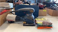 Ryobi Square Sander W/Sand Paper