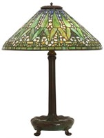 20 in. Tiffany Studios Arrowroot Table Lamp