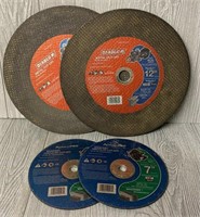 (4) Abrasive Demo Disc’s