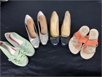 4 PAIRS LADIES SHOES