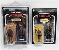 (2) Kenner Star Wars Andor Vintage Collection