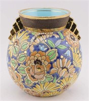 Art Deco Boch Freres La Louviere Vase
