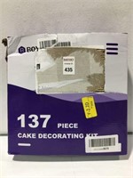 137 PCS CAKE DECORATING KIT