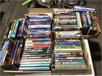 (3) Boxes of DVDs Lot -Disney,Cartoon,Horror