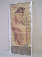 1915 COCA-COLA GIRL" ELAINE" CALENDAR - NORMAL