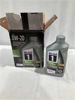 6 qts Mobil oil OW-20 synthetic