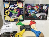 Games, Beat Board, Laser X Ultra