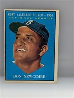 1961 Topps #483 Don Newcombe MVP Dodgers HOF