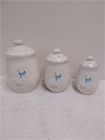 Decorative kitchen canisters