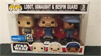 Funko Pop lobot ugnaught and bespin guard