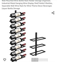 MSRP $45 Wine Bottle Rack Holder