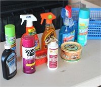 Household Cleaning Products Lot All Full