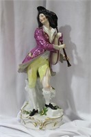 A German Meissen Porcelain Musician